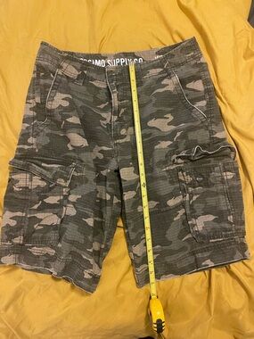 Mossimo Supply Co. Men's Olive Camo Cargo Shorts